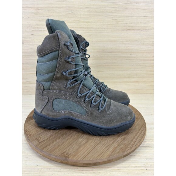 Converse Green Military Soft Toe Combat Boots Womens Size 7 - Picture 3 of 8